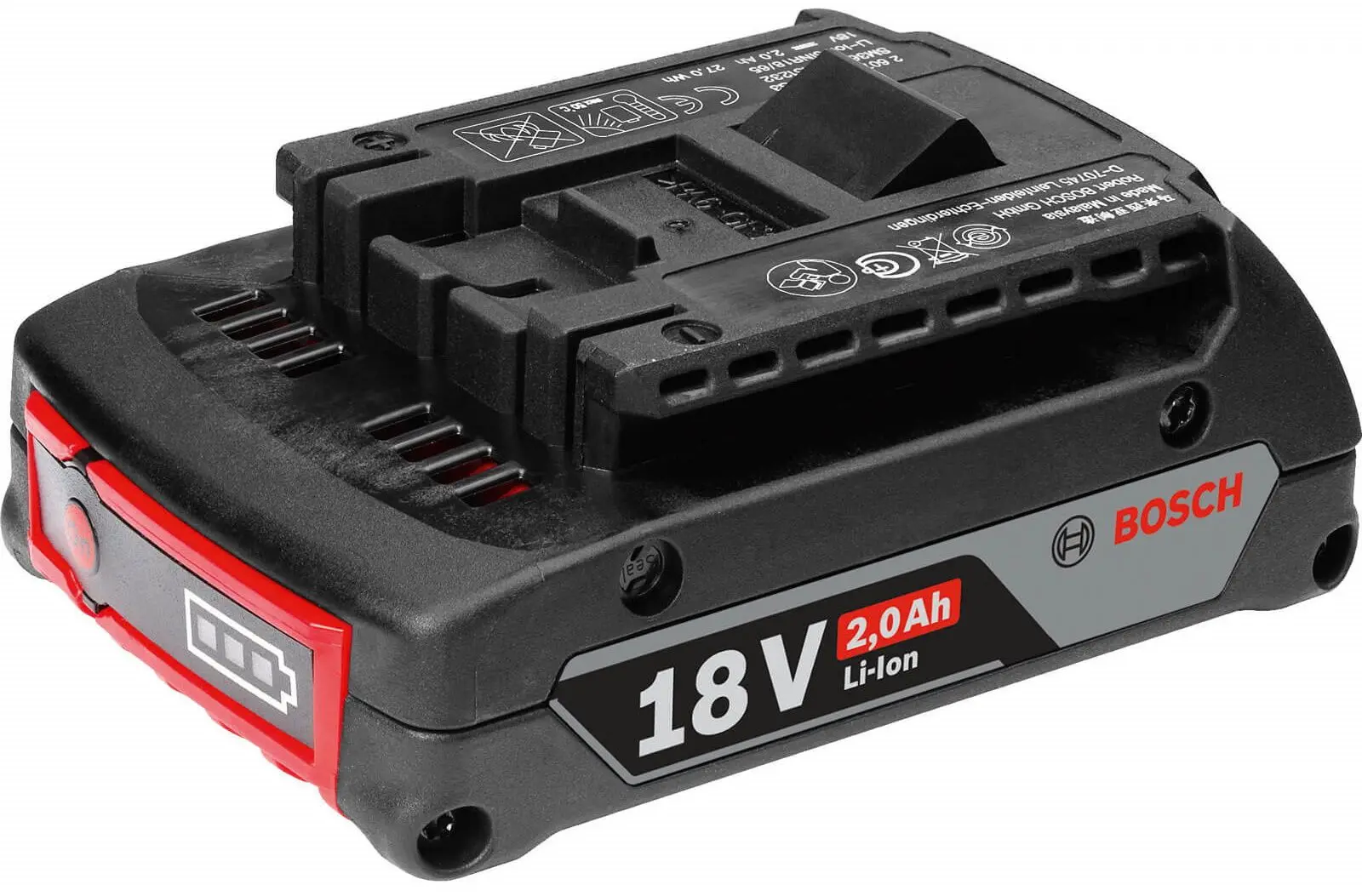 Аккумуляторная дрель-шуруповерт Bosch GSR 185-LI + GBA 18V 2.0Ah*2 + GAL 18V-20 + Case