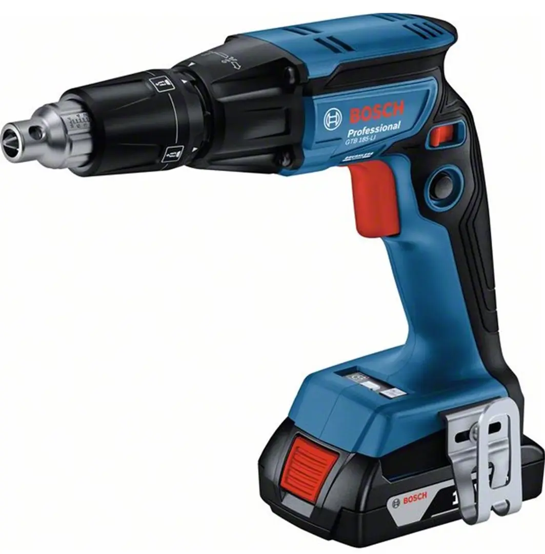 Шуруповерт аккумуляторный Bosch GTB 185-LI W/GMA55 (06019K7022)