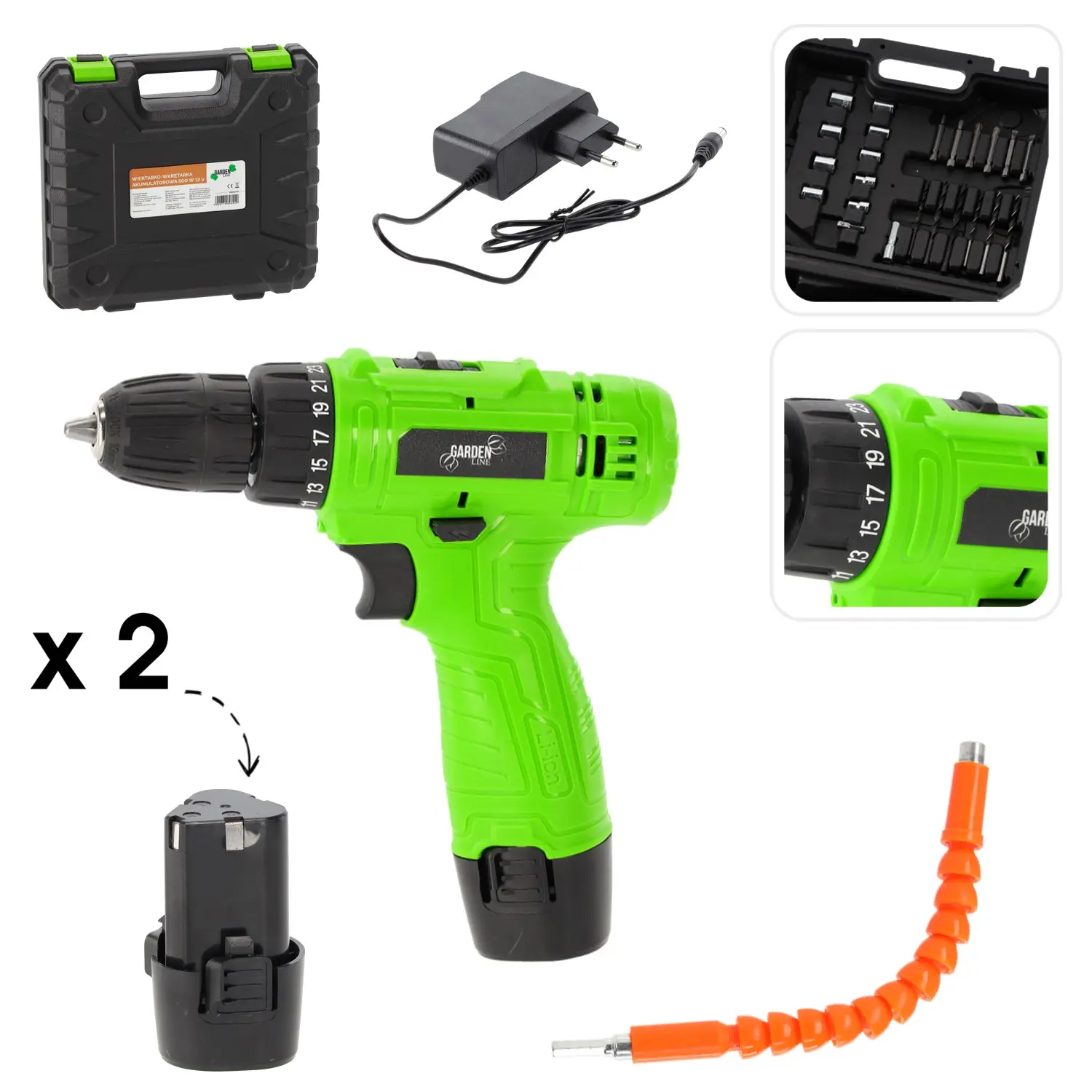 Шуруповерт аккумуляторны Chomik WAN6949 - 2