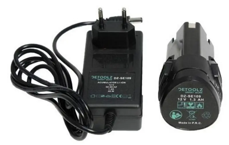 Шуруповерт аккумуляторный Detoolz DZ-SE109 - 5