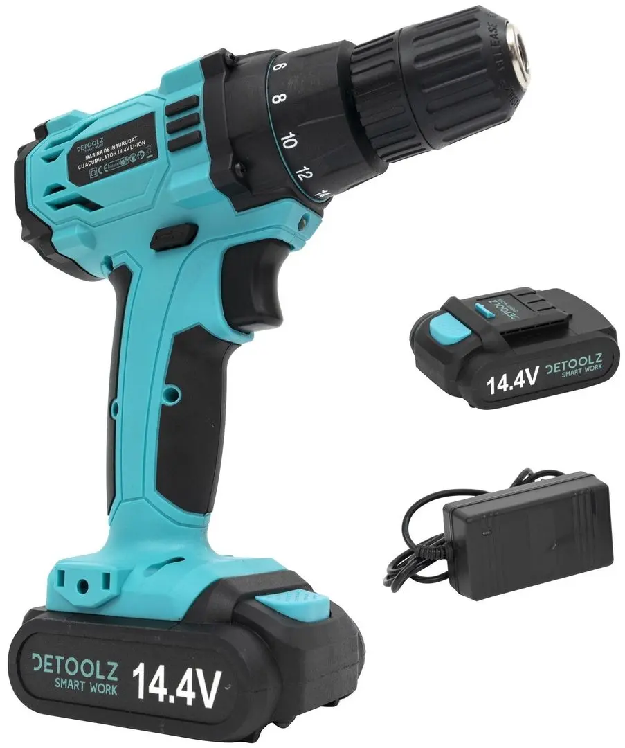 Шуруповерт аккумуляторный Detoolz DZ-SE110