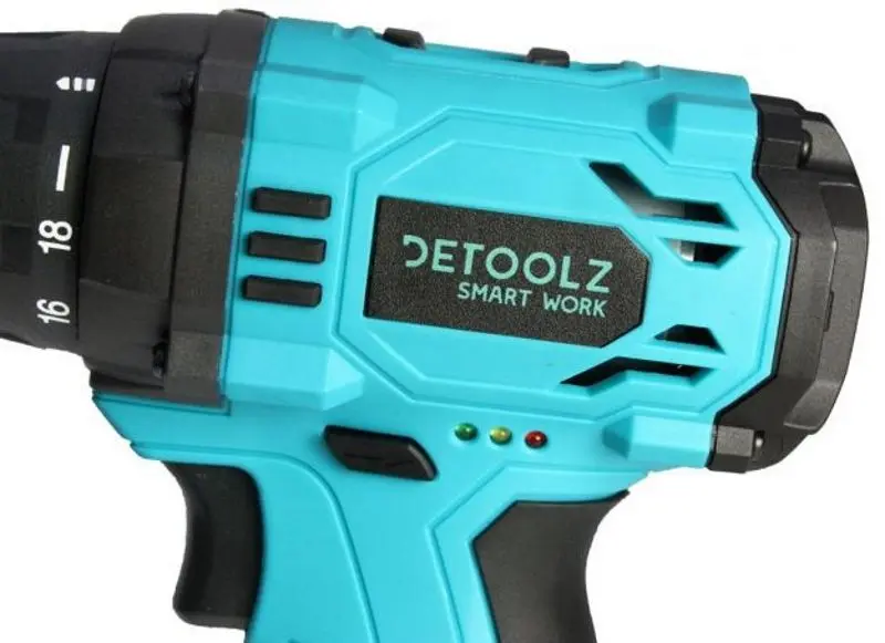 Дрель-шуруповерт аккумуляторная Detoolz DZ-SE111 - 2