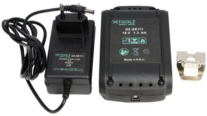 Дрель-шуруповерт аккумуляторная Detoolz DZ-SE111 - 5