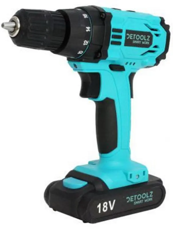 Дрель-шуруповерт аккумуляторная Detoolz DZ-SE111