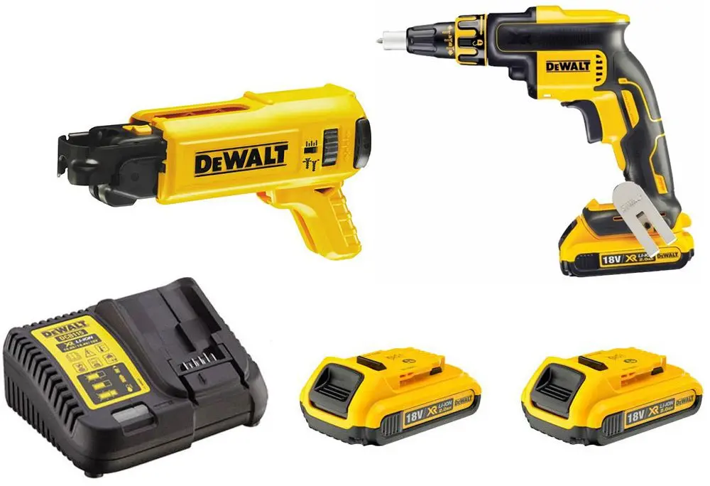 Masina de insurubat cu acumulator Dewalt DCF620D2K (Yellow/Black)