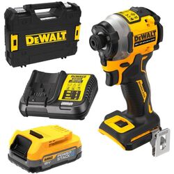 Аккумуляторный ударный шуруповерт Dewalt DCF850E1T-QW Thumb