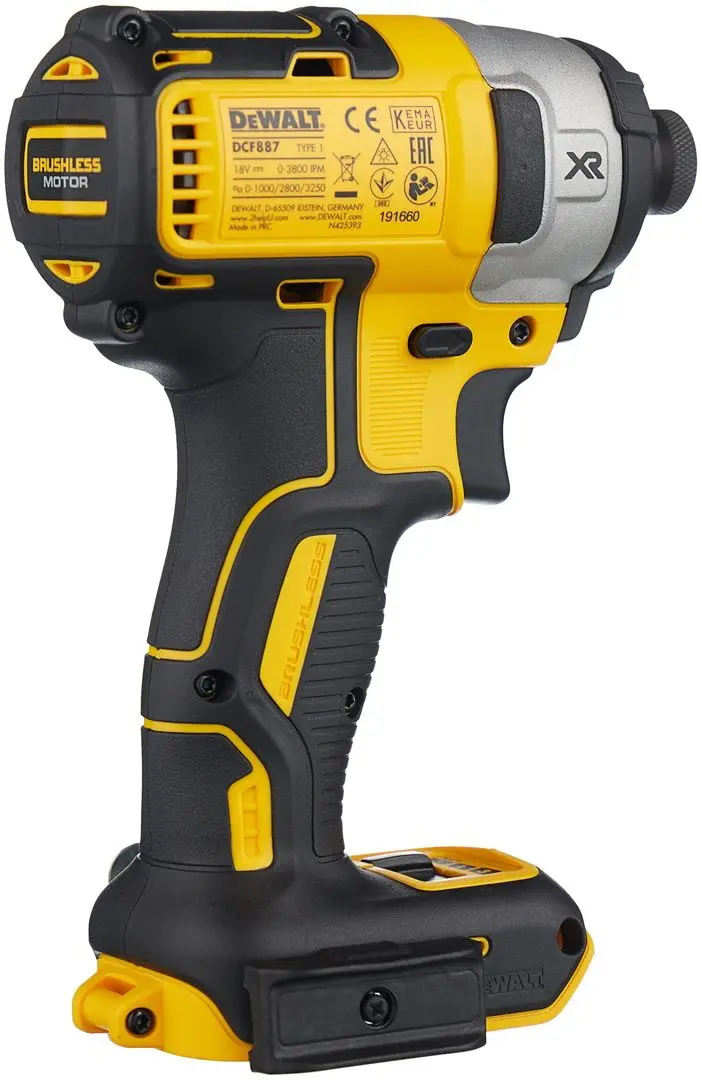 Masina de insurubat cu percutie si acumulator Dewalt DCF887N-XJ