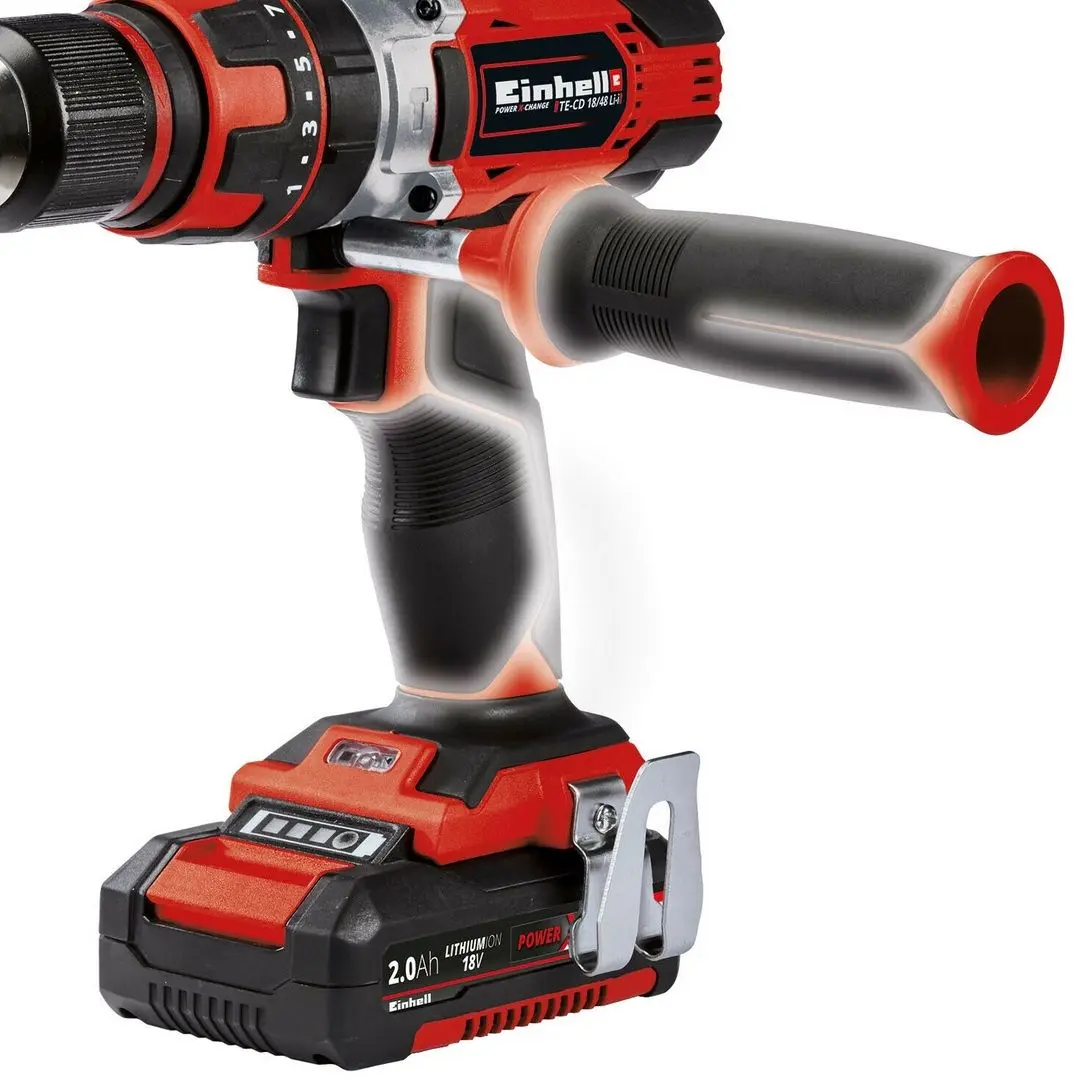 Masina de gaurit si insurubat cu acumulator Einhell TE-CD 18/48 Li-i