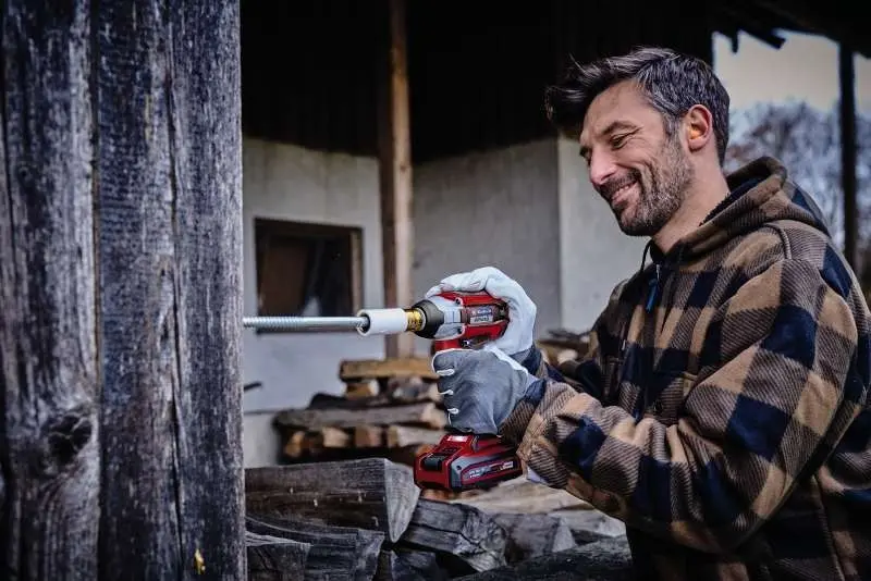 Аккумуляторный ударный гайковерт Einhell IMPAXXO 18/230 Solo - 4