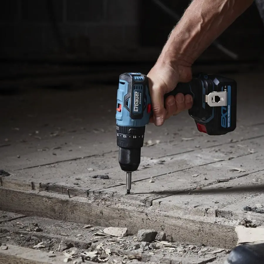 Дрель-шуруповерт аккумуляторная Erbauer ECD18-LI-1 - 2