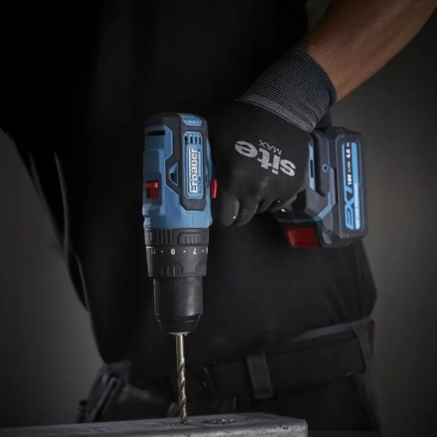 Дрель-шуруповерт аккумуляторная Erbauer ECD18-LI-1 - 4