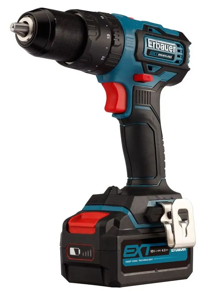 Дрель-шуруповерт аккумуляторная Erbauer ECD18-LI-1 - 5