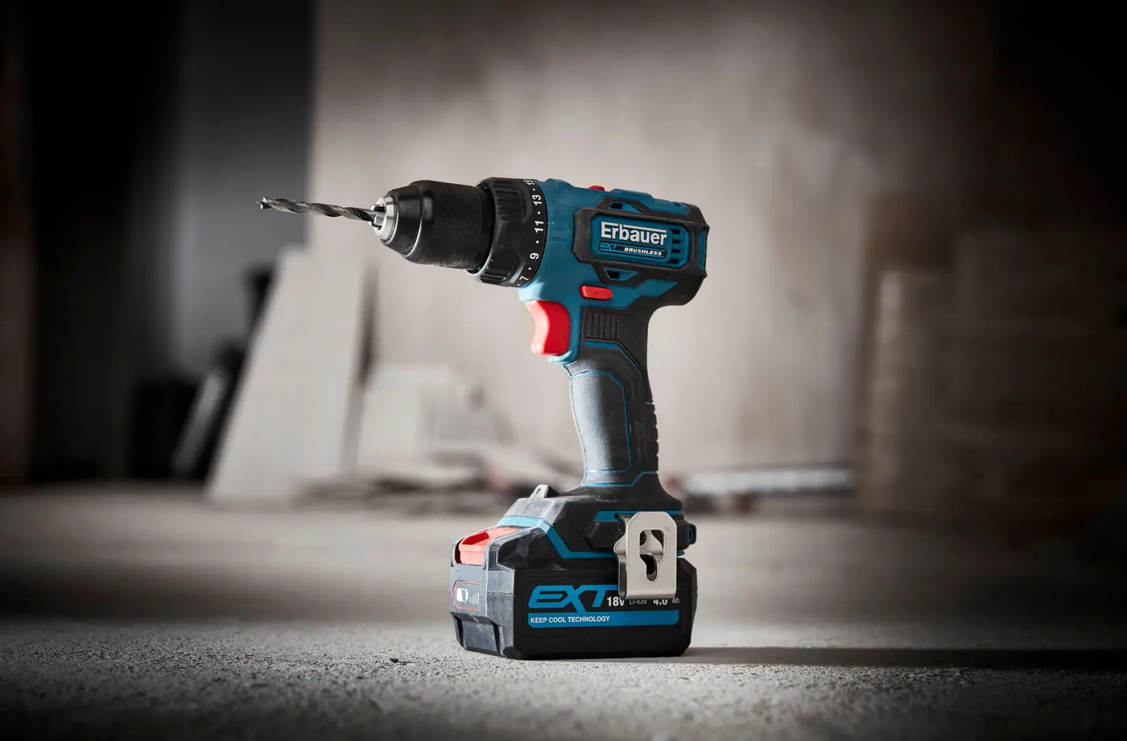 Дрель-шуруповерт аккумуляторная Erbauer EDD18-LI-2 - 2