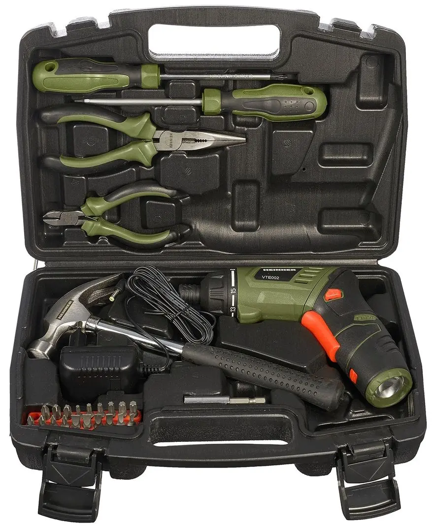 Set surubelnita cu instrumente Heinner VTE002 Set