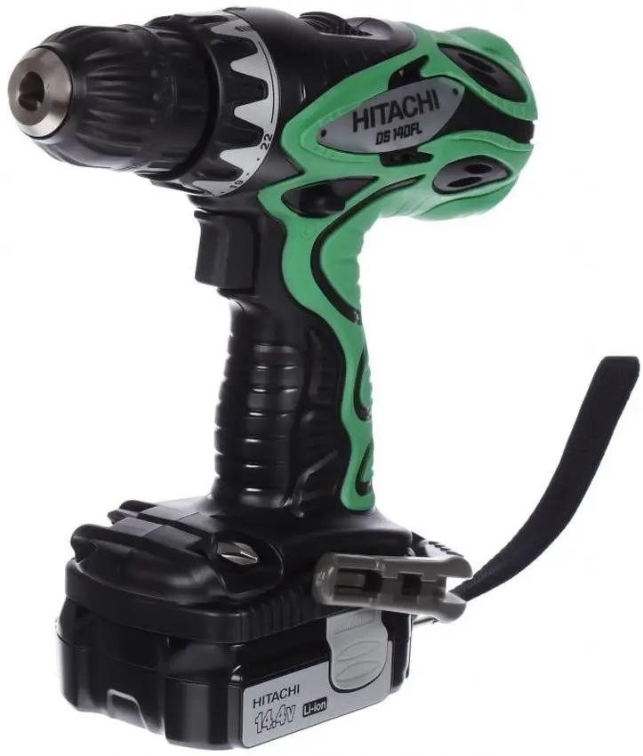 Masina de gaurit si insurubat cu acumulator Hitachi DS14DFL-TL Set