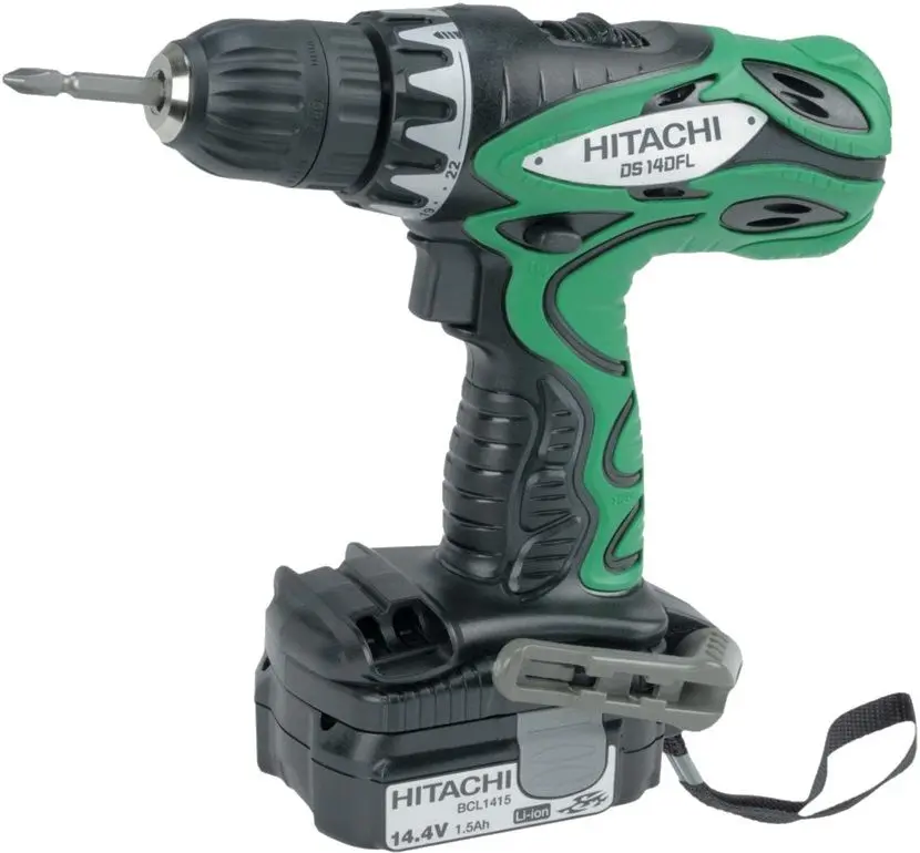 Masina de gaurit si insurubat cu acumulator Hitachi DS14DFL-TLA Set