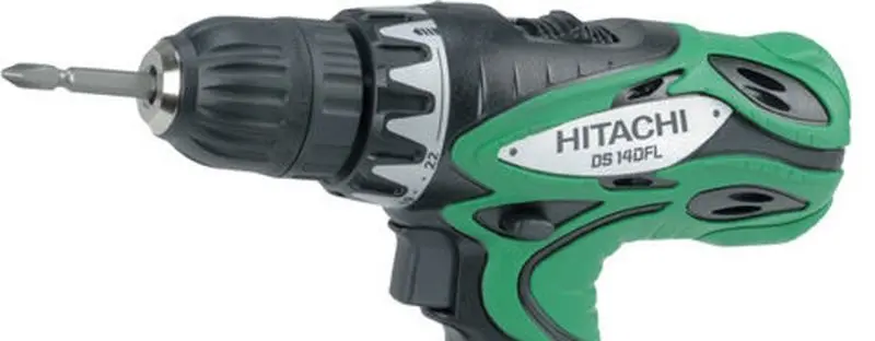 Masina de gaurit si insurubat cu acumulator Hitachi DS14DFL-TLA Set