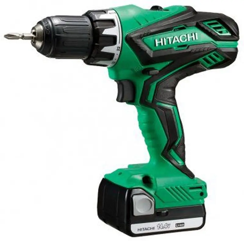 Masina de gaurit si insurubat cu acumulator Hitachi DS14DJL-RC Set