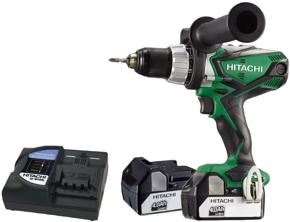 Masina de gaurit si insurubat cu acumulator Hitachi DS14DSDL-RJ Set