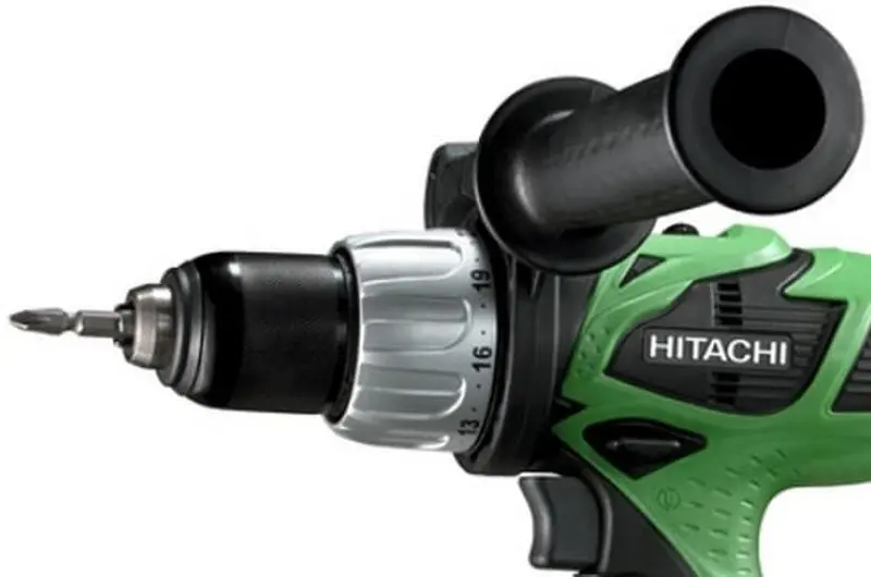 Masina de gaurit si insurubat cu percutie si acumulator Hitachi DV14DBL-TL Set - 3