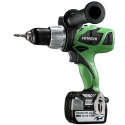 Masina de gaurit si insurubat cu percutie si acumulator Hitachi DV14DBL-TL Set