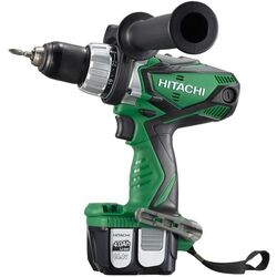 Masina de insurubat cu percutie si acumulator Hitachi DV14DL2-RW Set Thumb