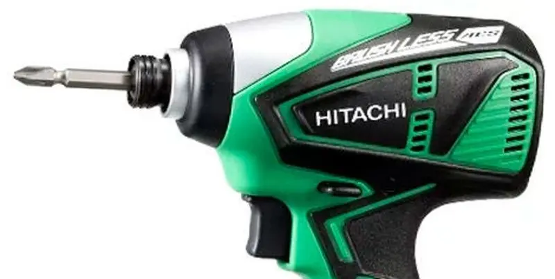 Masina de insurubat cu percutie si acumulator Hitachi WH18DBEL-RW Set