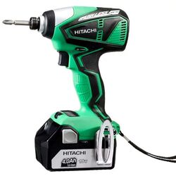Аккумуляторный ударный шуруповерт Hitachi WH18DBEL-RW Set