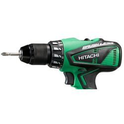 Masina de gaurit si insurubat cu acumulator si percutie Hitachi DV14DBEL-RJ Set Thumb