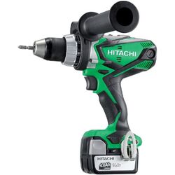 Masina de gaurit si insurubat cu acumulator si impact Hitachi DV14DSDL-RW Set