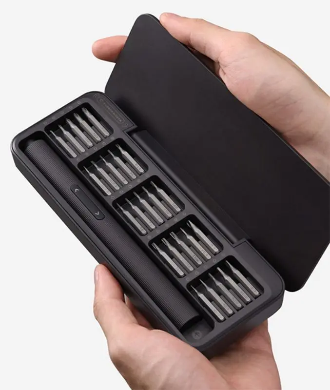 Masina de insurubat cu acumulator + biti Hoto QWLSD010 - 2