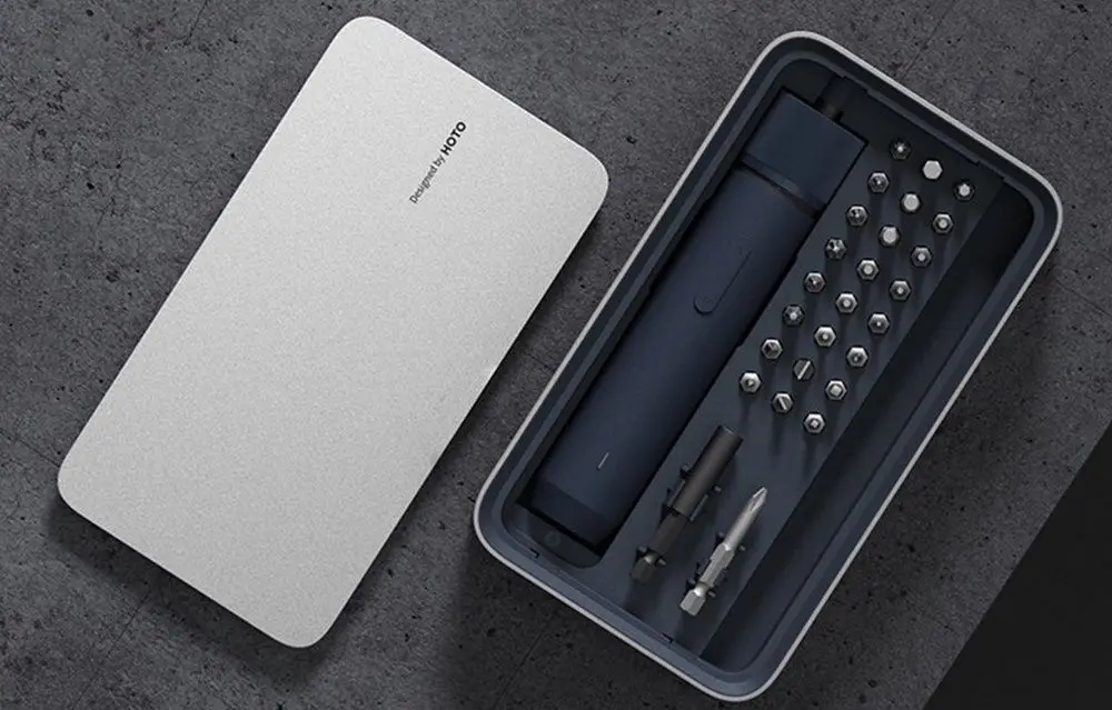 Аккумуляторная отвертка + биты Hoto QWLSD011 - 3