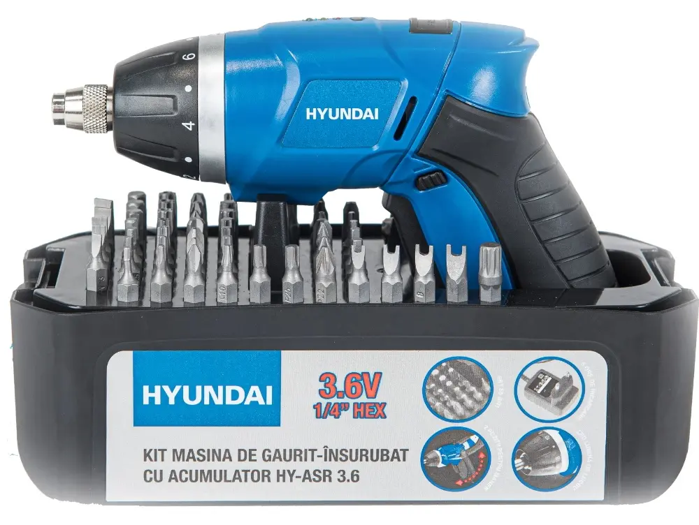 Surubelnita cu acumulator Hyundai HY-ASR 3.6