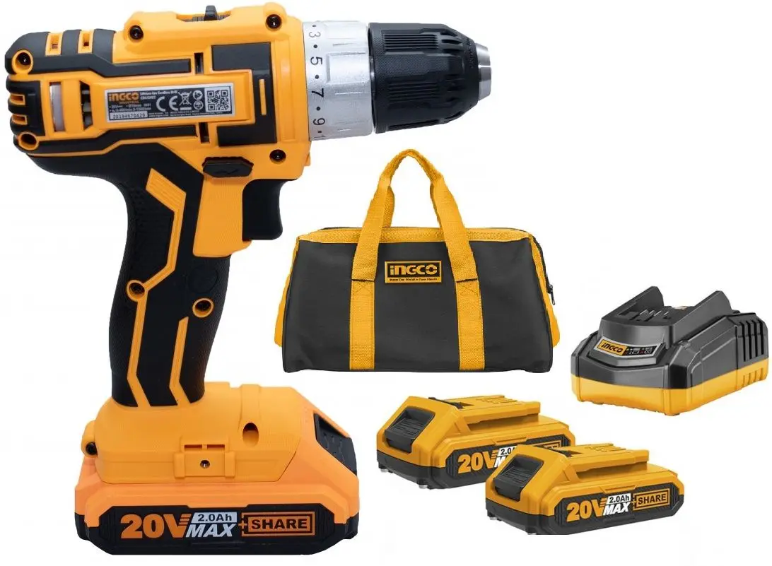 Masina de gaurit si insurubat cu acumulator Ingco CDLI2002