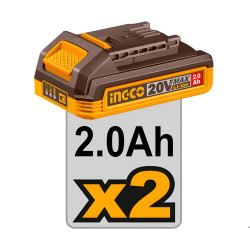 Masina de insurubat cu percutie si acumulator Ingco CIDLI20558 Thumb