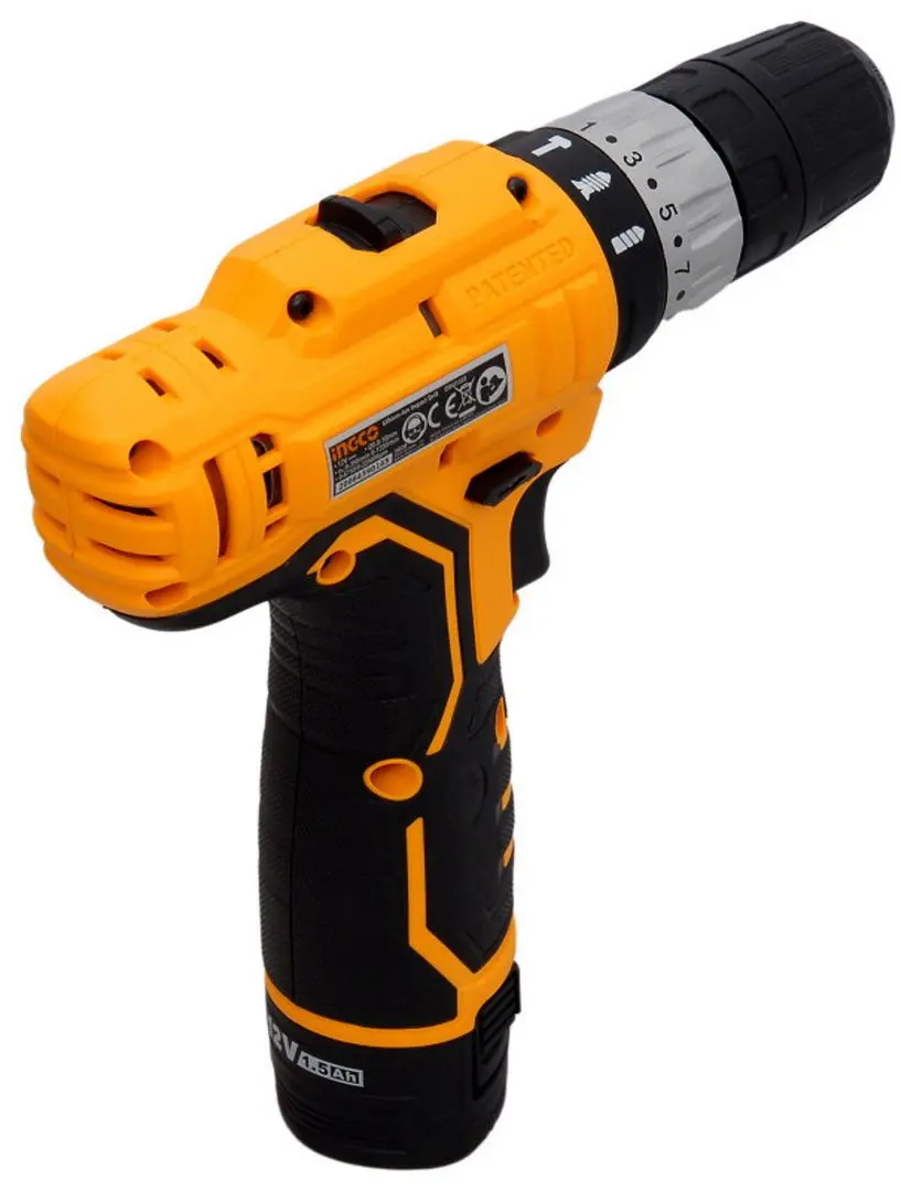 Masina de gaurit si insurubat cu acumulator Ingco CIDLI1232 - 3