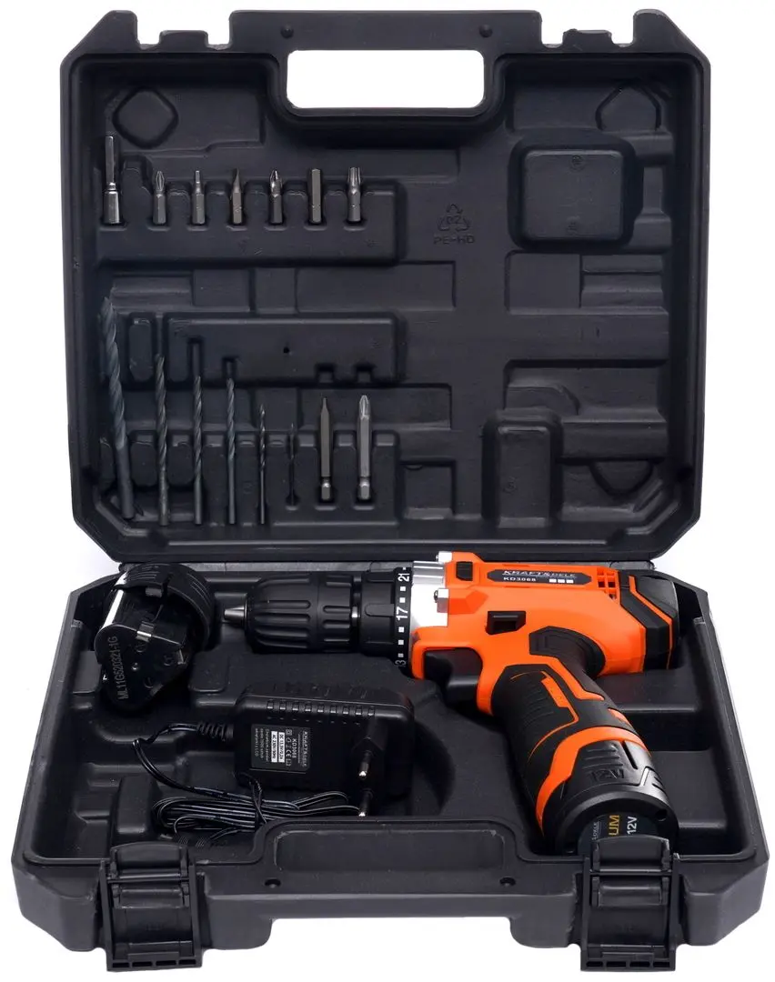 Дрель-шуруповерт аккумуляторный Kraft&Dele Professional KD3068