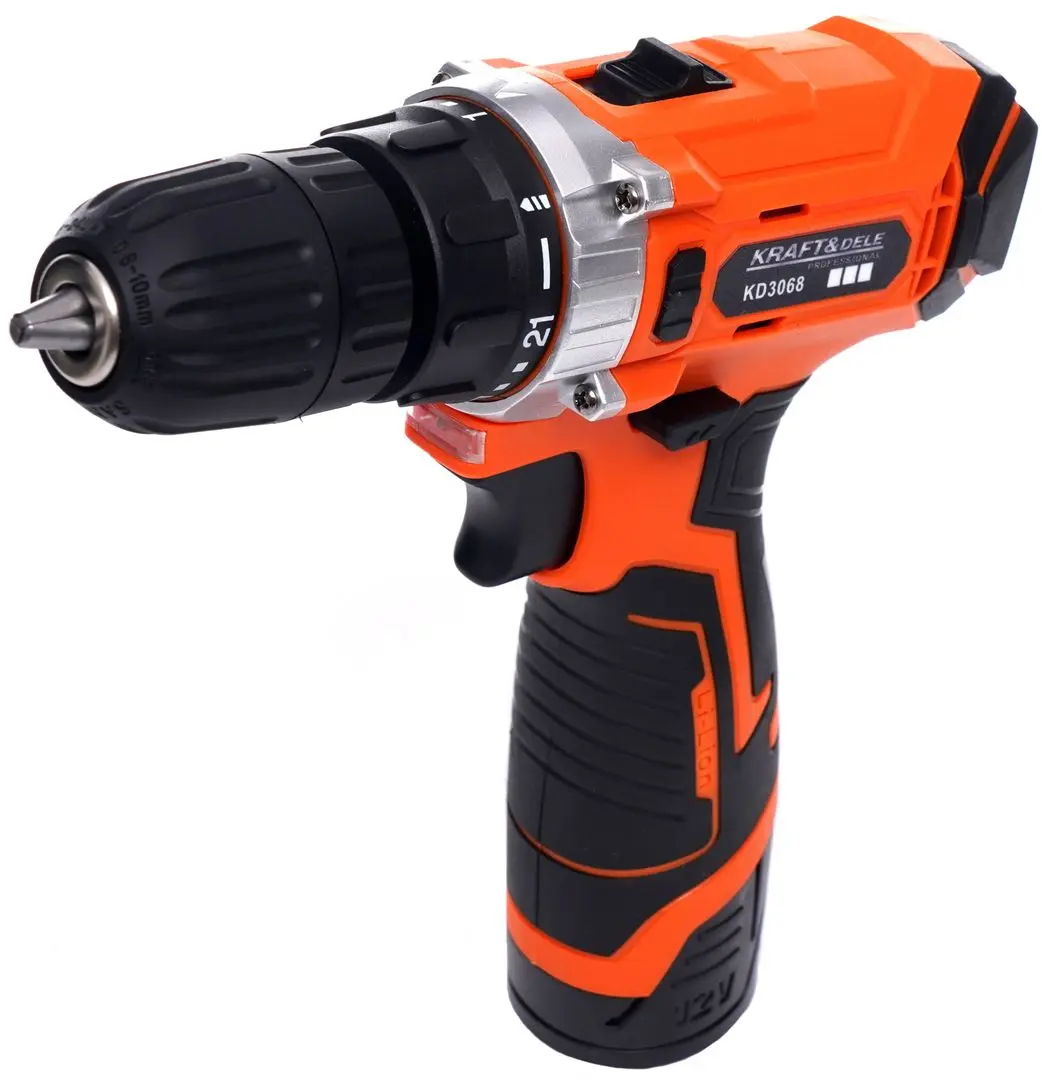 Дрель-шуруповерт аккумуляторный Kraft&Dele Professional KD3068