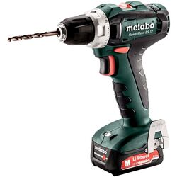 Аккумуляторная дрель-шуруповерт Metabo PowerMaxx BS12 (601036500)