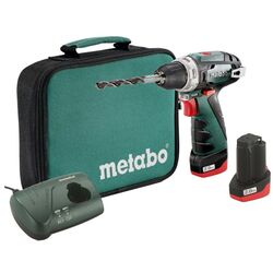 Дрель-шуруповерт аккумуляторная Metabo PowerMaxx BS (600079550) Thumb