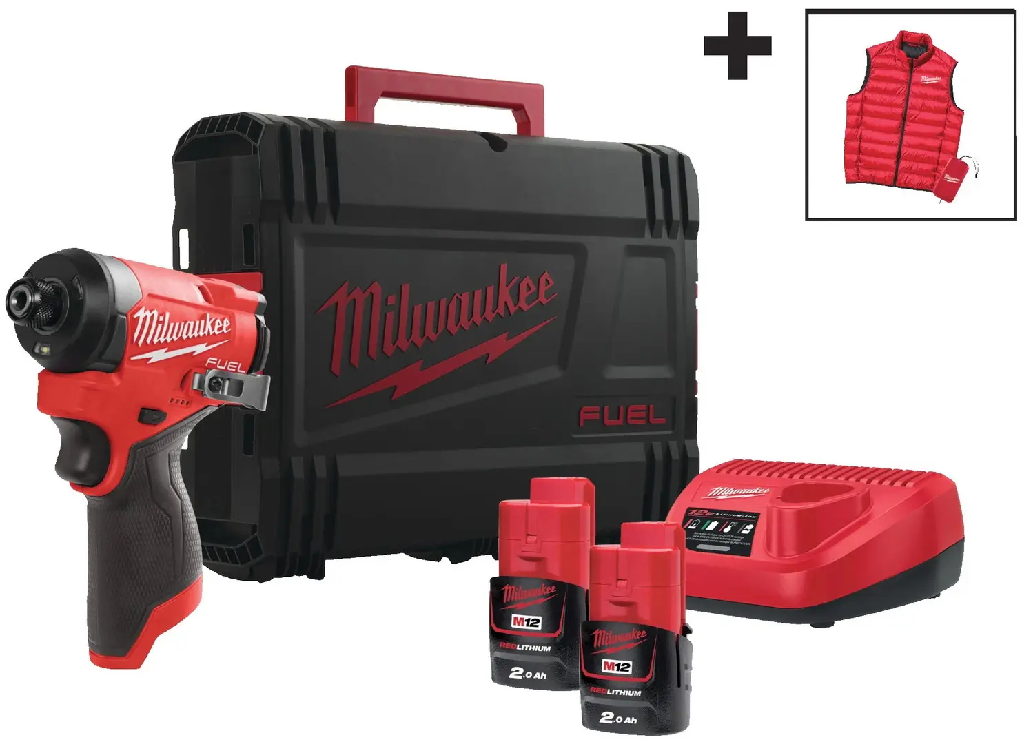 Аккумуляторная отвертка Milwaukee M12 FID2MC-202X (4933499462)