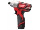 Шуруповерт аккумуляторный ударный Milwaukee M12 BID-202C