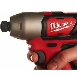 Masina de insurubat cu percutie cu acumulator Milwaukee M12 BID-202C Thumb