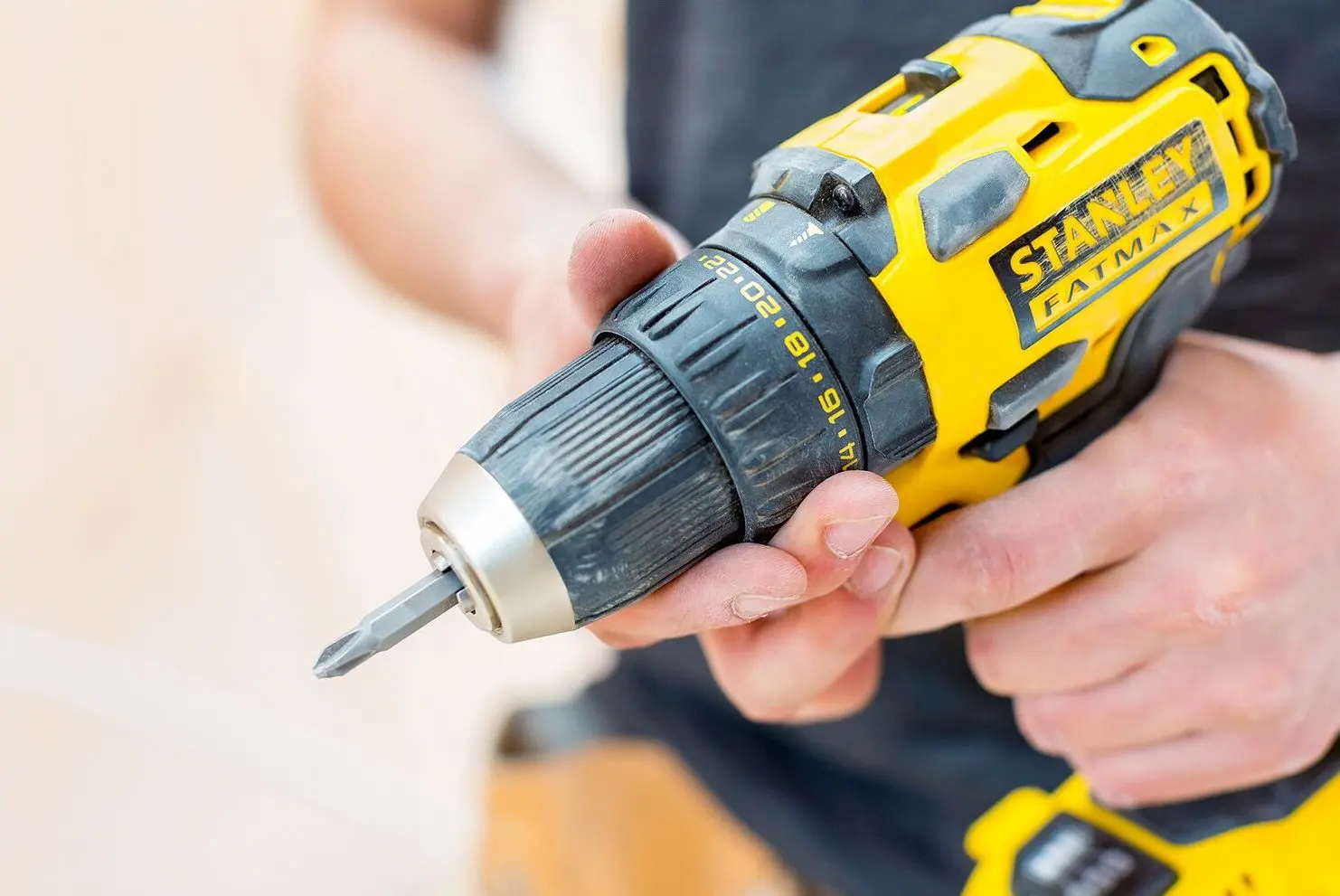 Masina de gaurit si insurubat cu acumulator Stanley Fatmax KFMCD607D2K-QW - 2