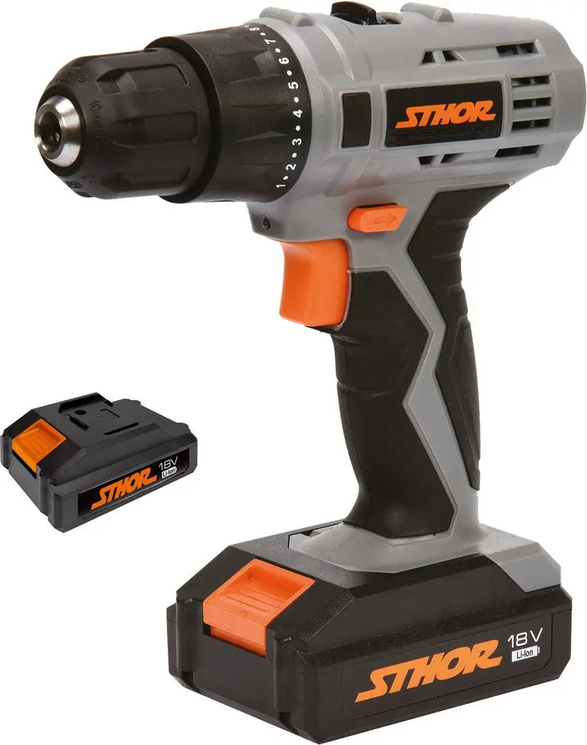 Masina de gaurit si insurubat cu acumulator Sthor 78972