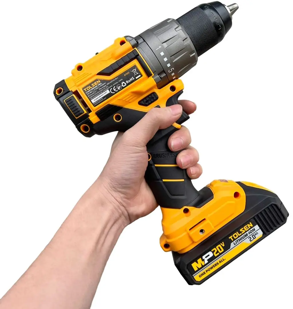 Masina de gaurit si insurubat cu acumulator Tolsen 87252