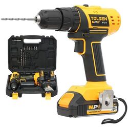 Аккумуляторная ударная дрель-шуруповерт Tolsen 87213 Thumb