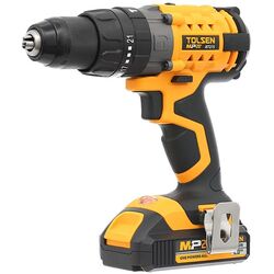 Masina de gaurit si insurubat cu impact si acumulator Tolsen 87215