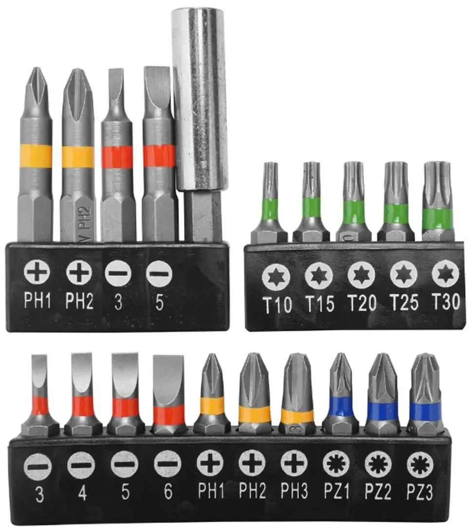 Отвёртка аккумуляторная + биты Tolsen 79005