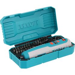 Аккумуляторная отвертка + биты Total TSDLI0403 Thumb